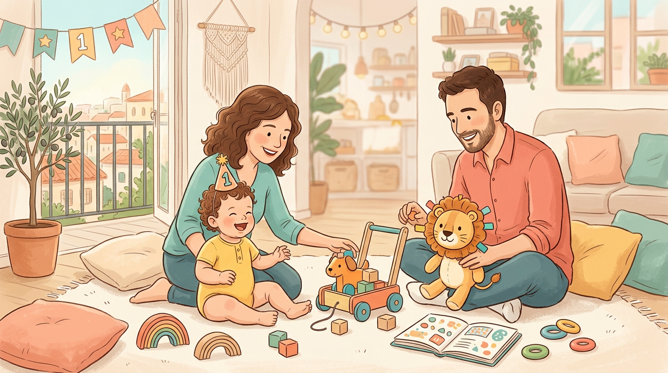 לתינוק שלך, רק הטוב ביותר: 3 מתנות מושלמות לגיל שנה
